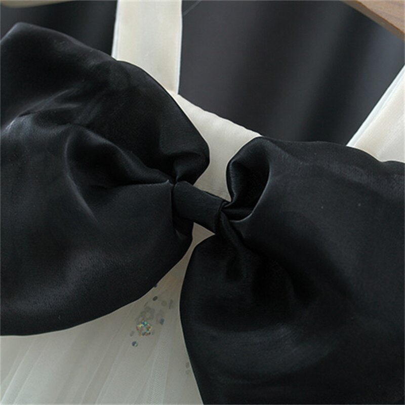 Sweet and Stylish Summer Baby Girls Camisole Dresses with Sequins for Party and Evening