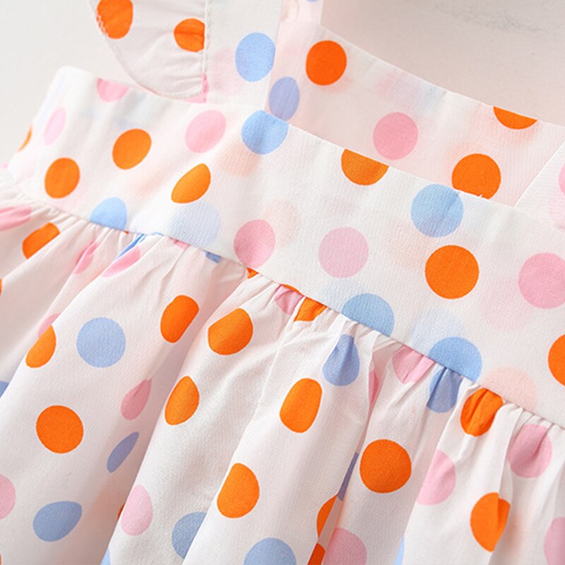 Adorable Polka Dot Dress Set for Baby Girls