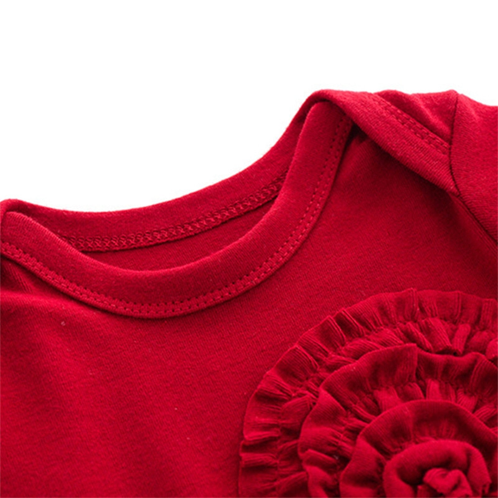 Newborn Baby Girl Clothes - Cotton Princess Style Jumpsuit With Hat for Spring and Autumn