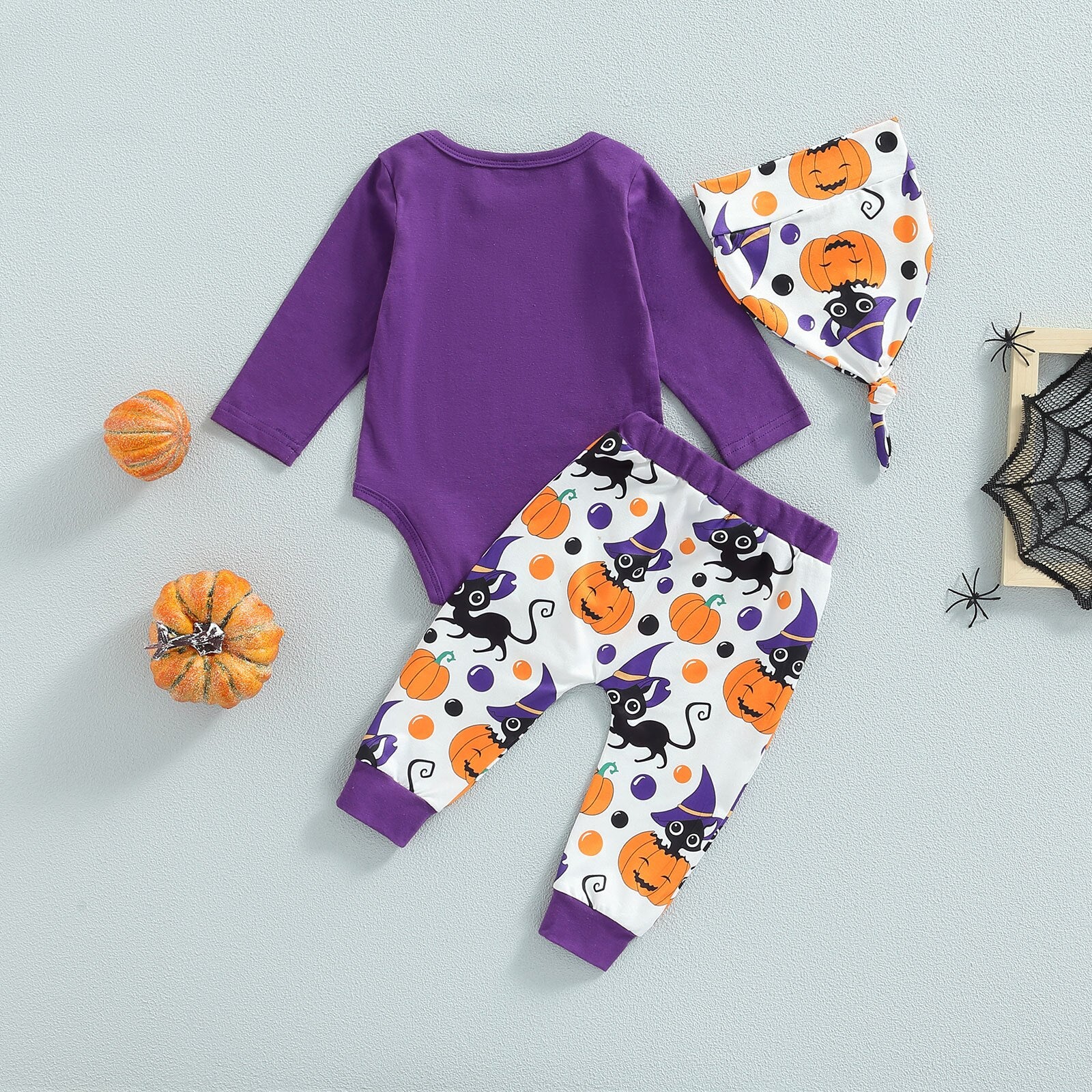 Spooky Cute: Halloween Baby Clothes Set for Girls and Boys