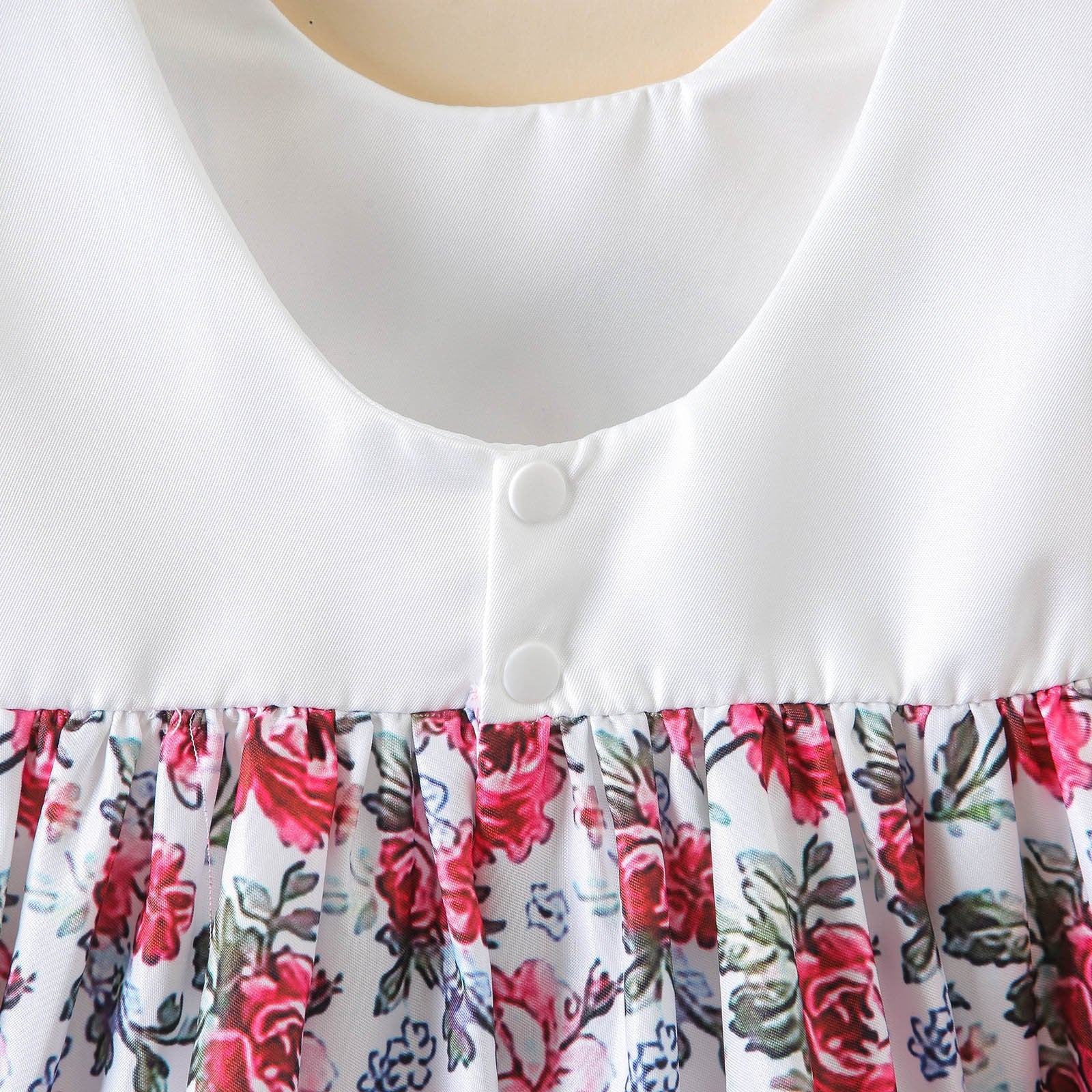 Adorable Toddler Baby Girl Princess Dress: Sleeveless Cartoon Flower Rabbit Print Summer Dress