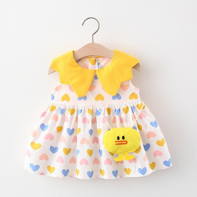 Sweet Polka Dot Baby Girl Dress - BabbeZz