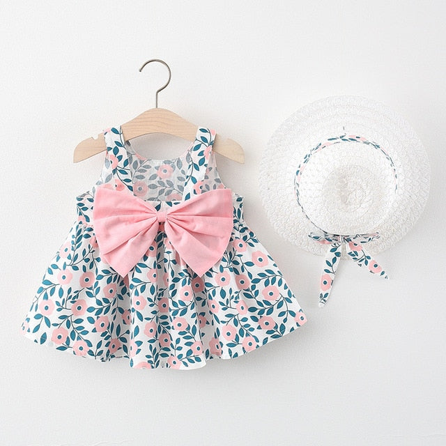 Sweet Polka Dot Baby Girl Dress - BabbeZz