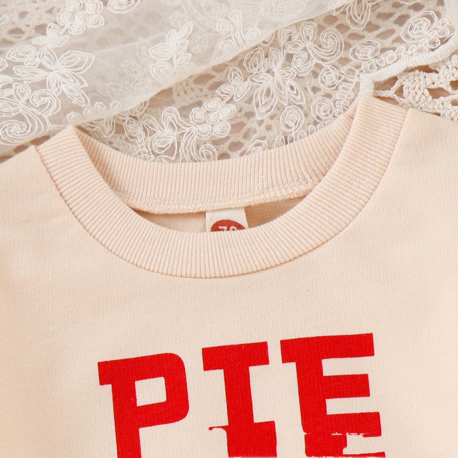 Letter Print Romper Children's Clothing