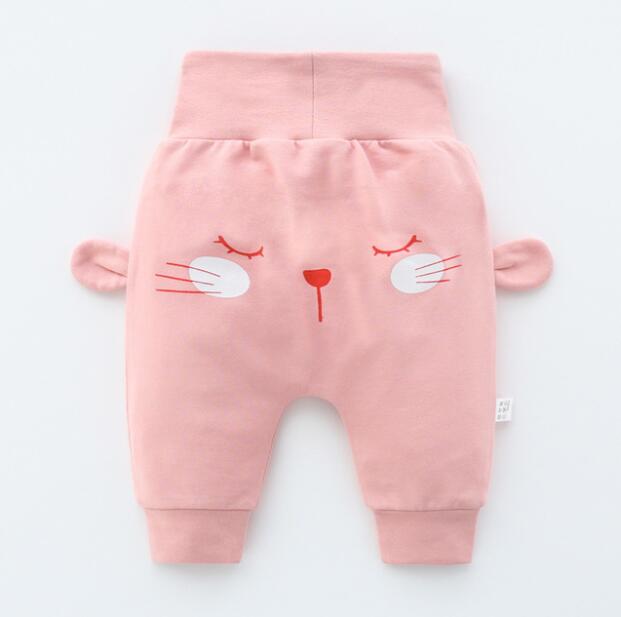Keep Your Toddler Cozy and Stylish with High Waist Belly Protector Girls' Harem Pants