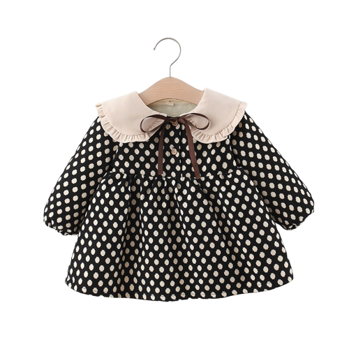 Warm and Stylish: Plaid Fleece Skirt with Bow-Knot for Girls