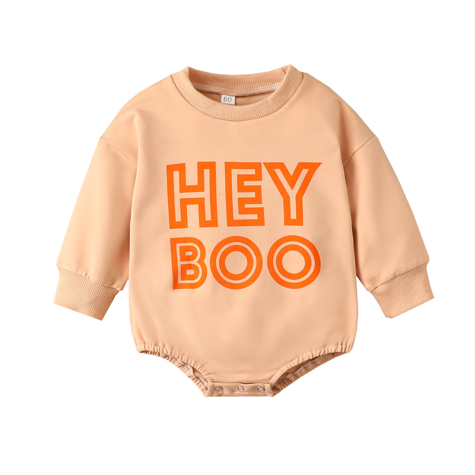 Autumn And Winter New Long Sleeve Letter Rompers Jumpsuit