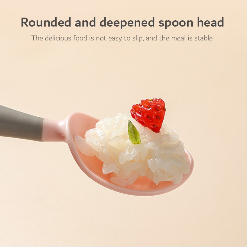 2Pcs Eat Auxiliary Training Tableware - BabbeZz