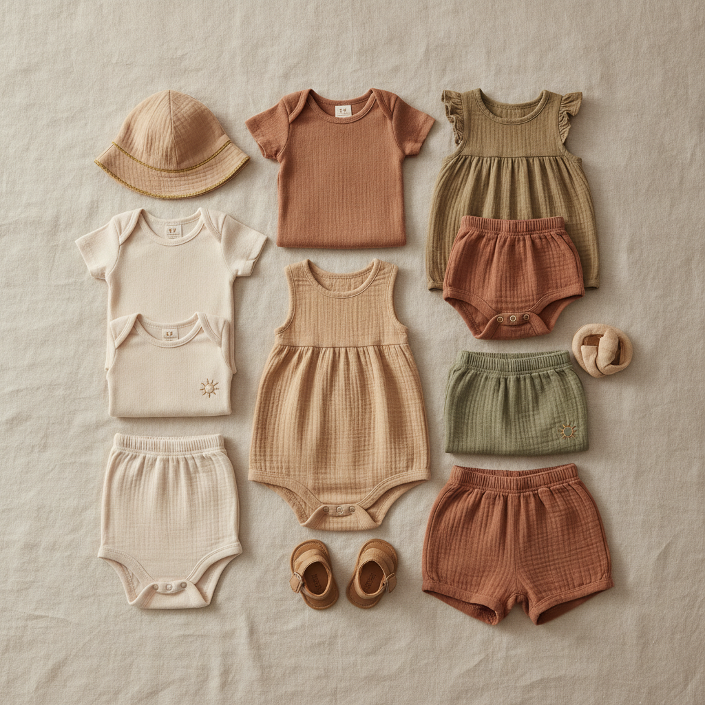 Baby Summer Clothes: What to Dress Baby in for Hot Weather - Babbez