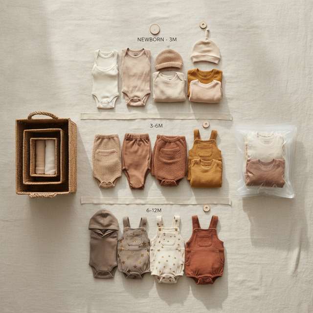 How to Organize and Store Baby Clothes by Size