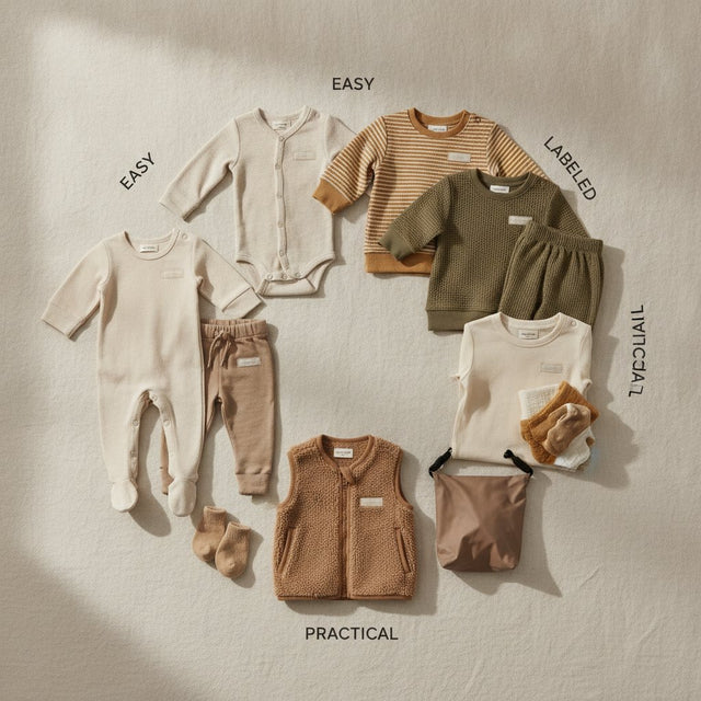 What Baby Clothes to Send to Daycare (Easy, Labeled, Practical)