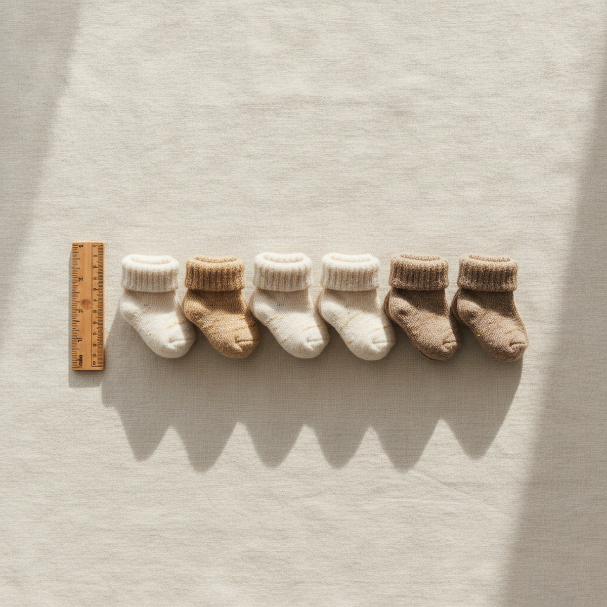 Baby Sock Size by Age Chart (Use Foot Length)