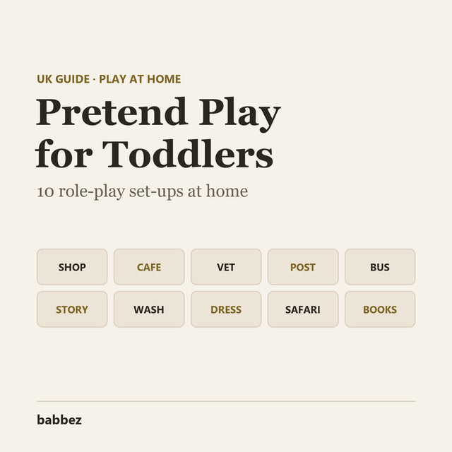 Pretend Play for Toddlers: 10 Role-Play Set-Ups at Home