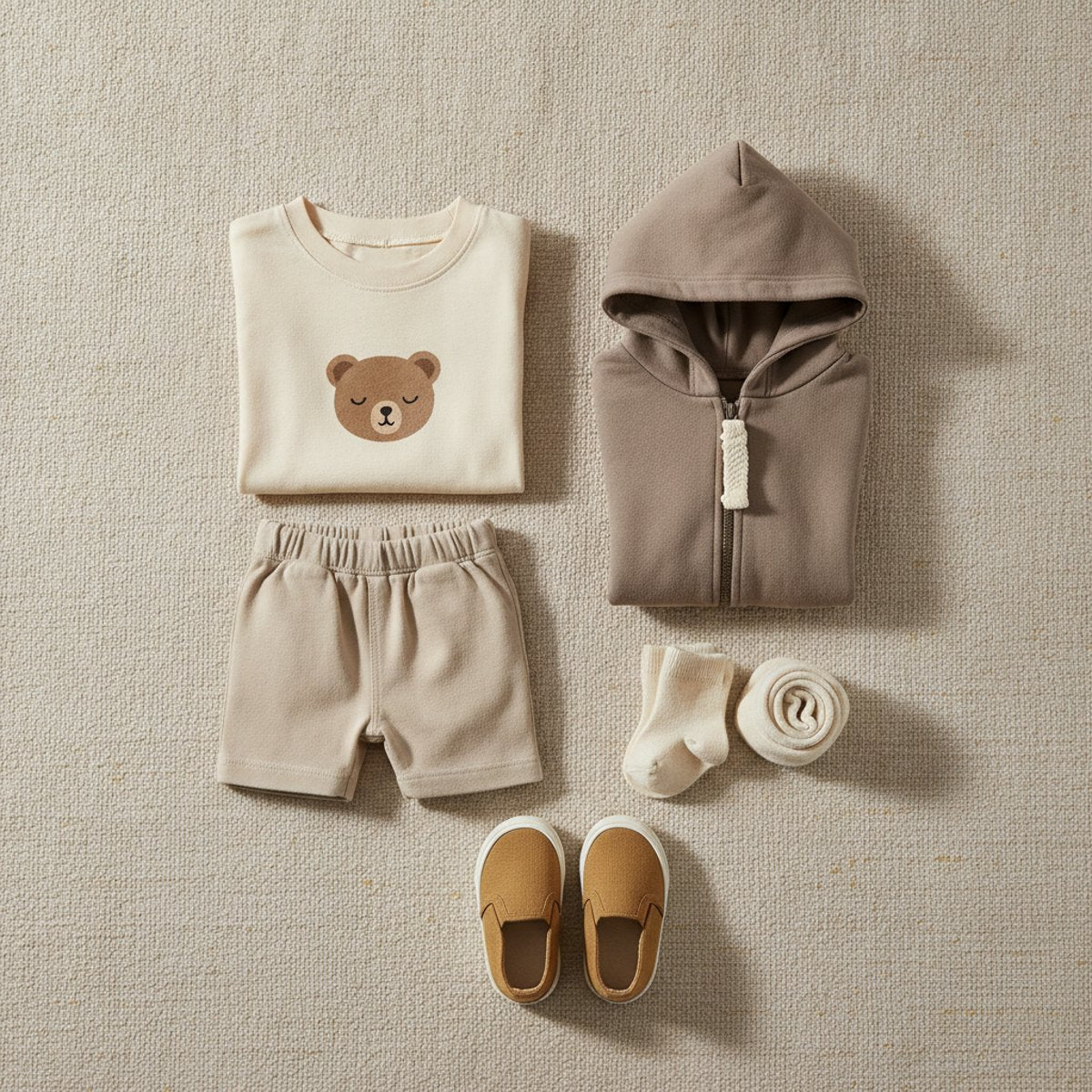 A tidy toddler outfit laid out - Babbez