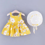 2Pcs/Set Baby Girl Dress Korean Style - Babbez
