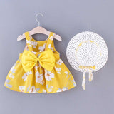 2Pcs/Set Baby Girl Dress Korean Style - Babbez