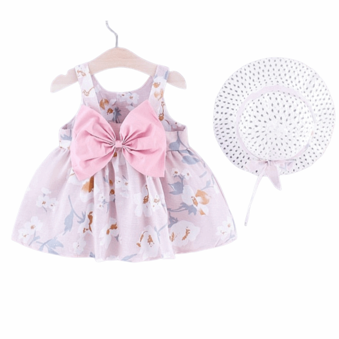 2Pcs/Set Baby Girl Dress Korean Style - BabbeZz