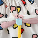 2pcs Sweet Heart Baby Girls Clothing - Babbez