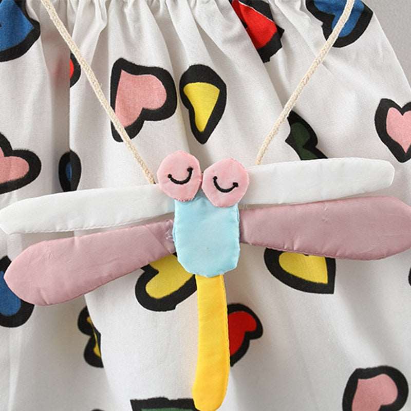 2pcs Sweet Heart Baby Girls Clothing - Babbez