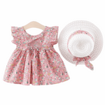 2pcs Dress For Girl Flower - Babbez