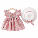 2pcs Dress For Girl Flower - Babbez