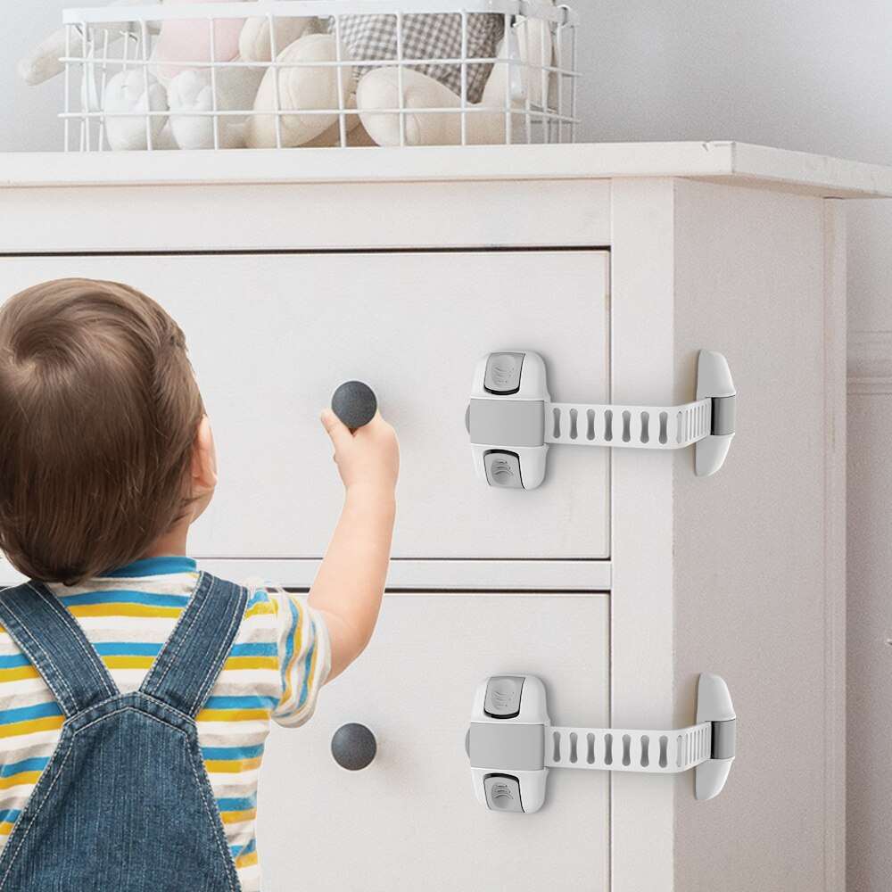 1PC Baby Safety Adjustable Multi-Purpose Lock - Babbez