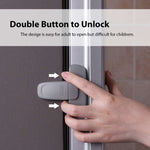 1Pcs Home Refrigerator Fridge Freezer Door Lock - Babbez