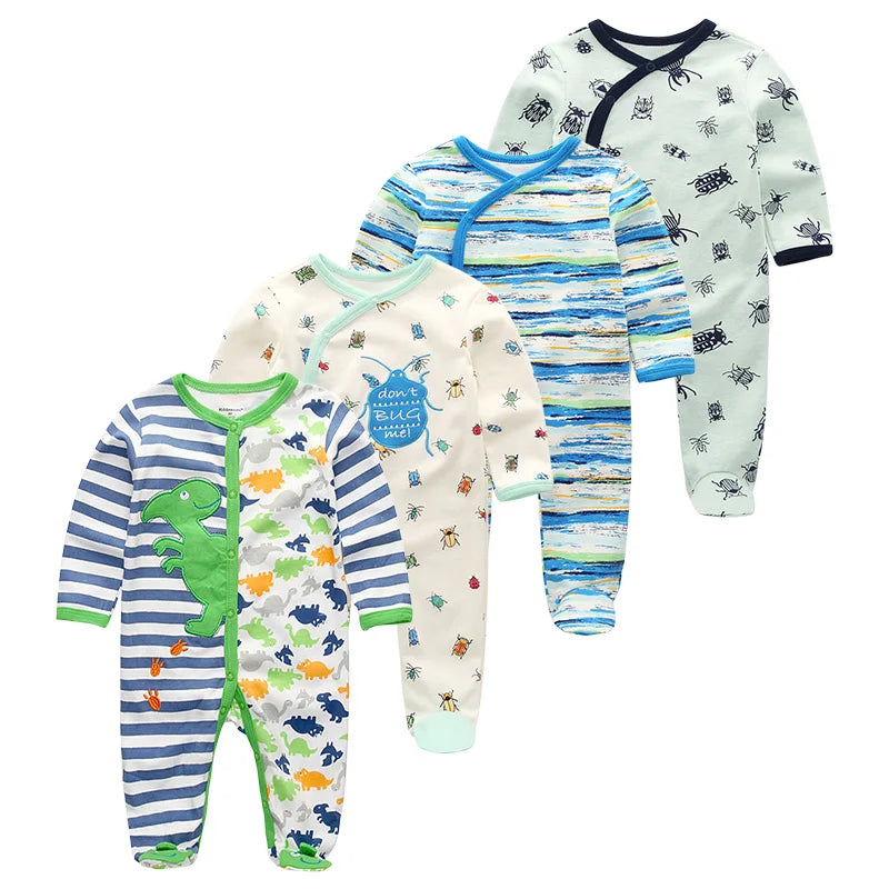 Baby Boy Romper Newborn Jumpsuit Long Sleeve Cotton Pajamas Girls Rompers Roupa De Bebes Baby Clothing