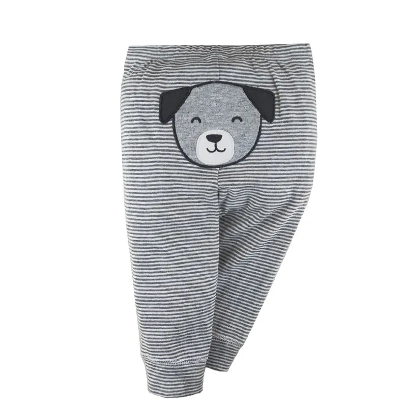 3PCS/LOT Newborn Baby Pants 9-24M-3T Spring Autumn Baby Leggings Cotton Infant Boys Pants Unisex Girls PP Trousers Kids Clothing