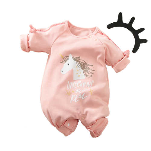 Adorable Cartoon Swan Rabbit Baby Jumpsuit with Bib Overalls for Newborn Girls