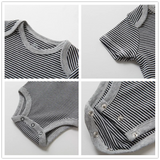 3-Piece Unisex Baby Bodysuit Set - Comfortable and Practical Infant Cl