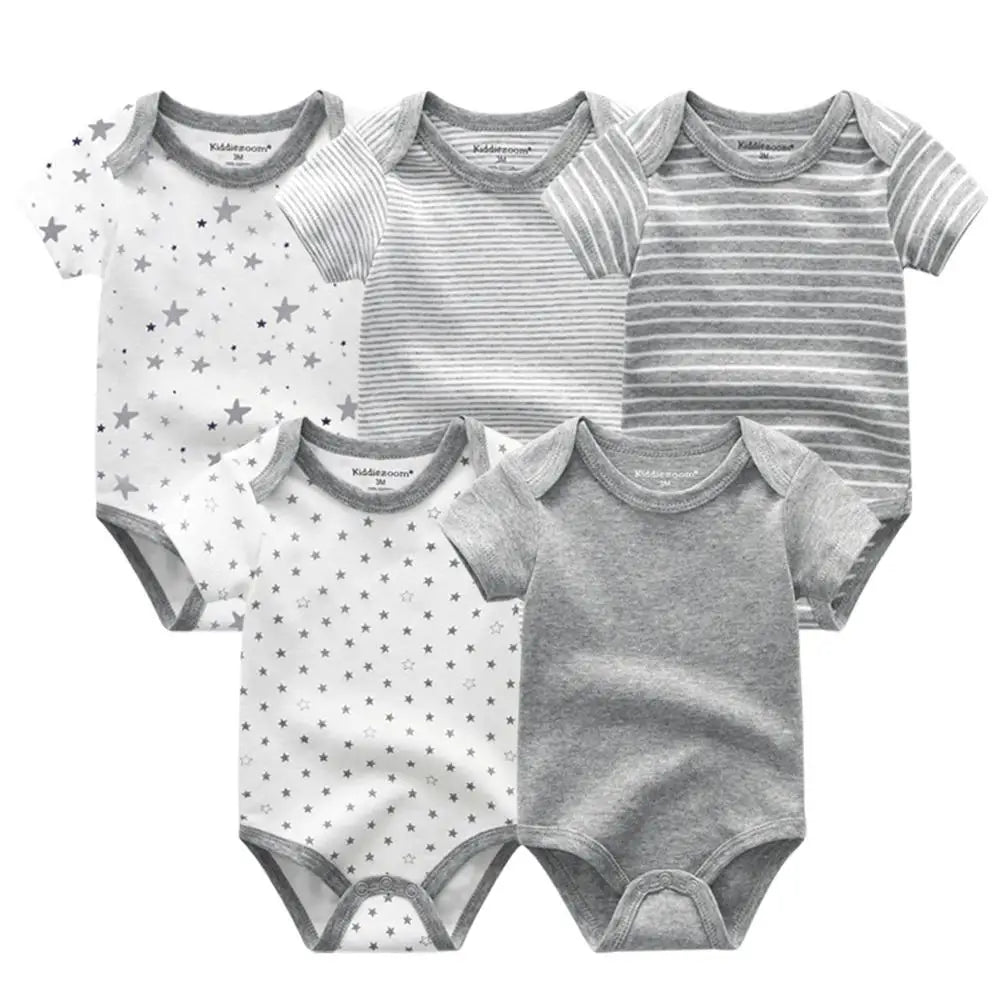 Top Baby Clothes Sets Newborn rompers Short Sleeve Cottons Girl Boys Baby Clothing Roupas de bebe Jumpsuit