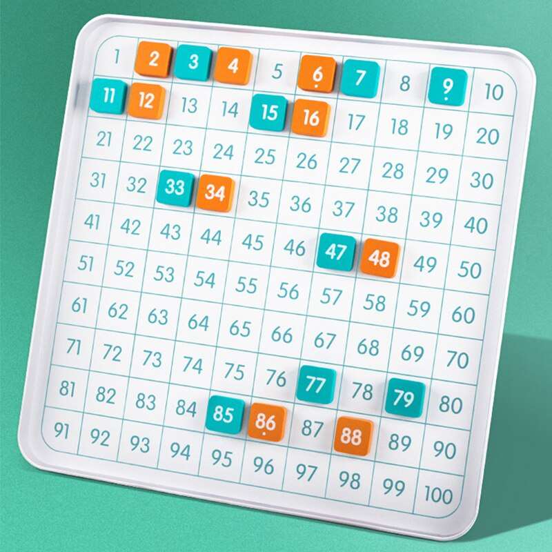 100 Number Magnetic Board - Babbez