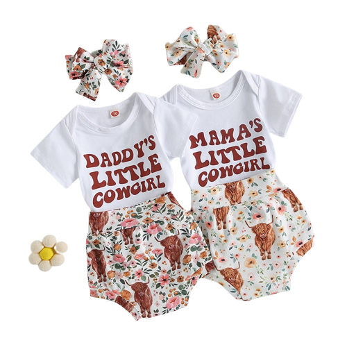 Fashionable Summer Clothes Sets for Toddler Baby Girls