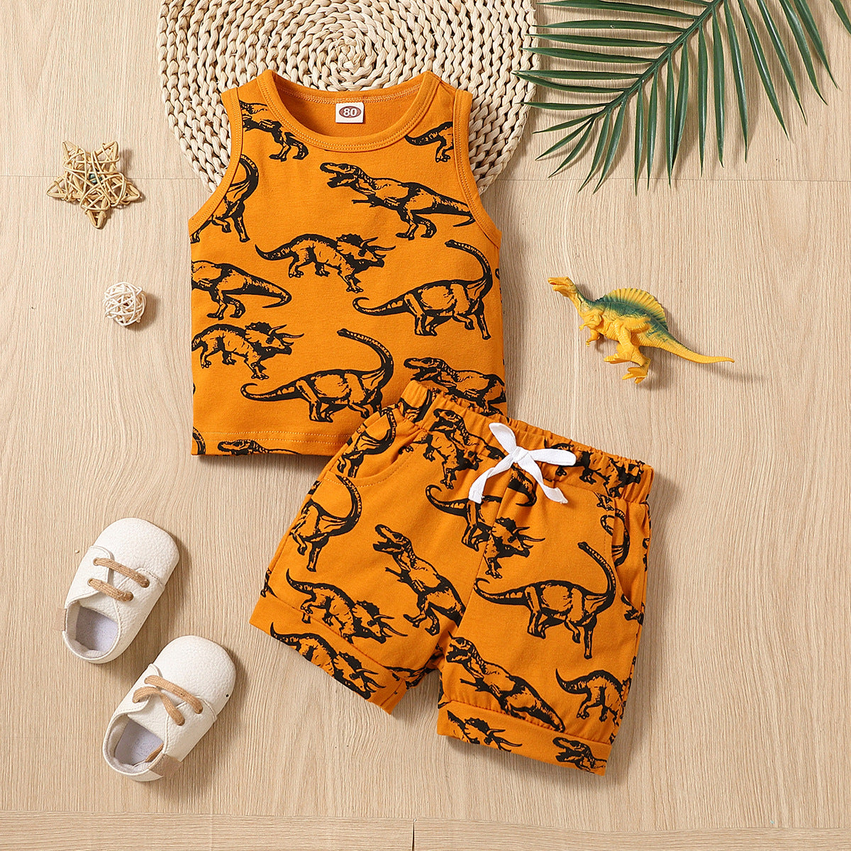 0-18m Autumn Boy Sweatshirt Jumpsuit Long Sleeve Farm Baby's Printed Jumpsuit