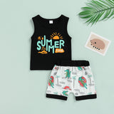 0-18m Autumn Boy Sweatshirt Jumpsuit Long Sleeve Farm Baby's Printed J