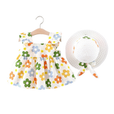 Summer Fresh Flower Baby Girl Dresses for a Cute and Cool Look