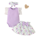 Newborn Baby Clothes Summer Sets For Girls