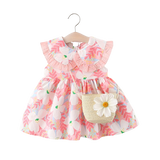 Korean Style Sweet Baby Girl Dress for Summer