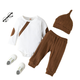 African Animals Print Newborn Baby Boy Clothes Set