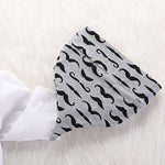 0-2Y 3pcs Newborn Baby Boy Clothes Long Sleeve Hooded Jumpsuit Top & Pants