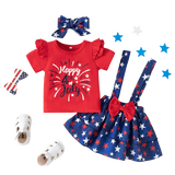Patriotic 4th of July Baby Outfit