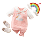 Adorable Patchwork Rompers for Baby Girls with Bowknot and Fun Prints