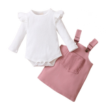 Adorable 3pcs Baby Girls Clothes Set for Spring and Autumn