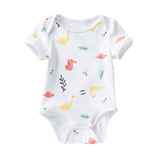 Cute Unisex Baby Romper with Fun Prints and Soft Cotton Fabric