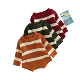 Cozy and Stylish Infant Knit Rompers for Fall and Winter