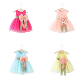Baby Girl Princess Gauze Dress for Special Occasions