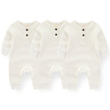 Babbez 3-Piece Spring Baby Romper Set: Stylish Overalls for Newborn Boys