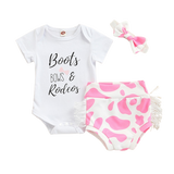 Baby Girls Summer Clothes Sets 3pcs