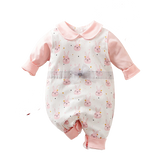 Adorable Girls Patchwork Bowknot Bodysuit and Romper Set for Newborns and Kids